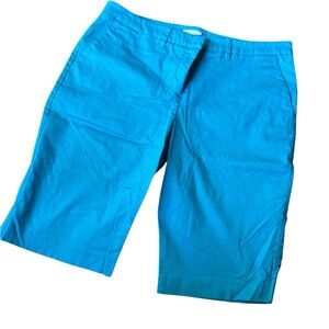 New York & Company Women's Bright Blue Bermudas